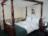 Clarke gable four poster bedroom at Coulson House Hotel, Brighton